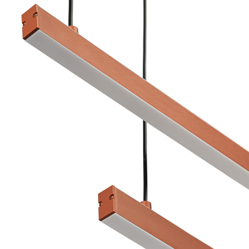 Argon Miami 1L pendant lamp W 120cm