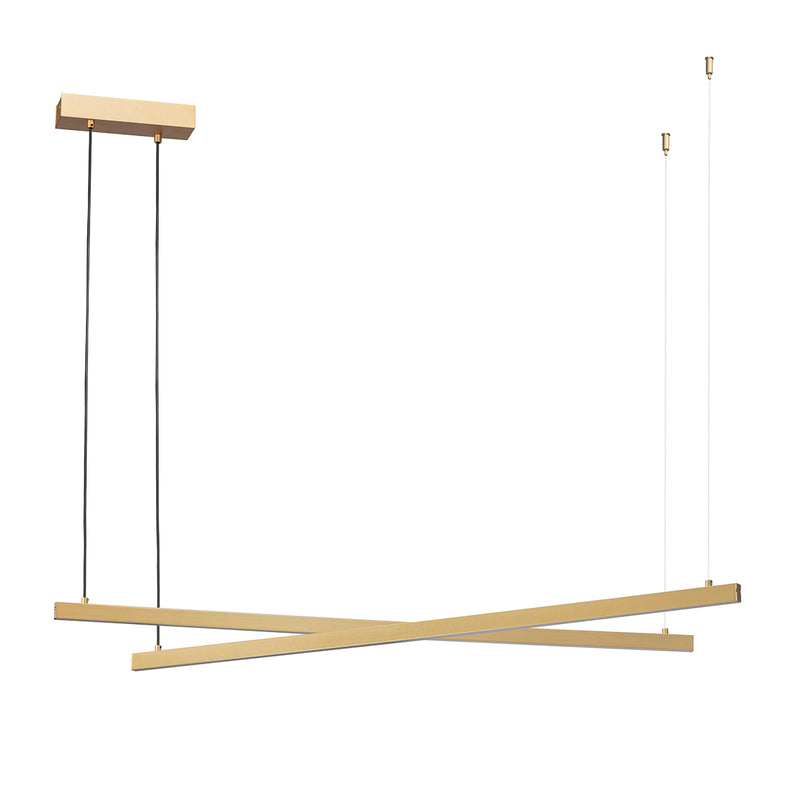 Argon Miami 1L pendant lamp W 120cm