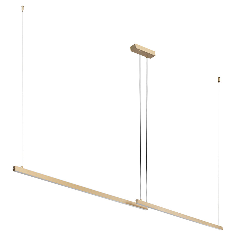 Argon Miami 1L pendant lamp W 120cm