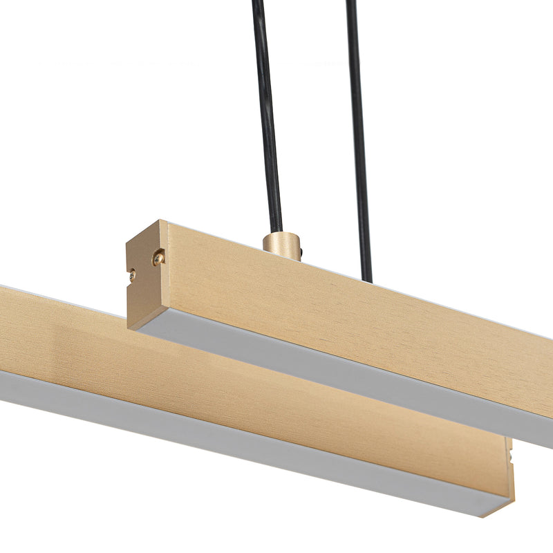 Argon Miami 1L pendant lamp W 120cm