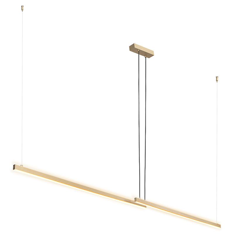 Argon Miami 1L pendant lamp W 120cm