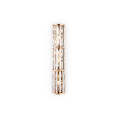 Maytoni Facet 3L washer sconce lamp, gold E14 H 75.2cm