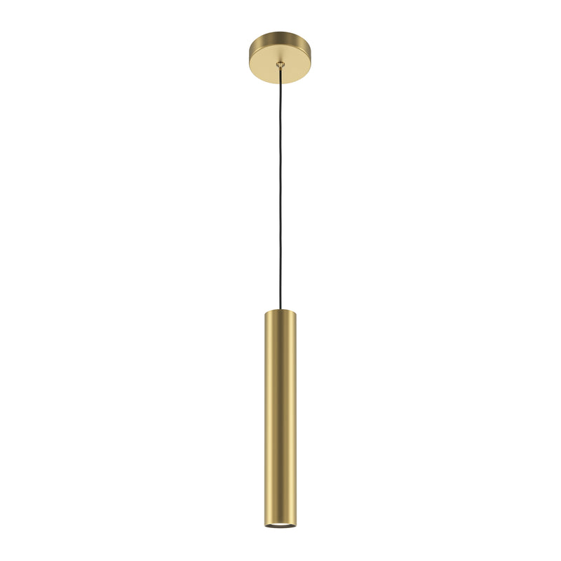 Maytoni Pro Focus 1L pendant lamp, gold GU10 D 6cm