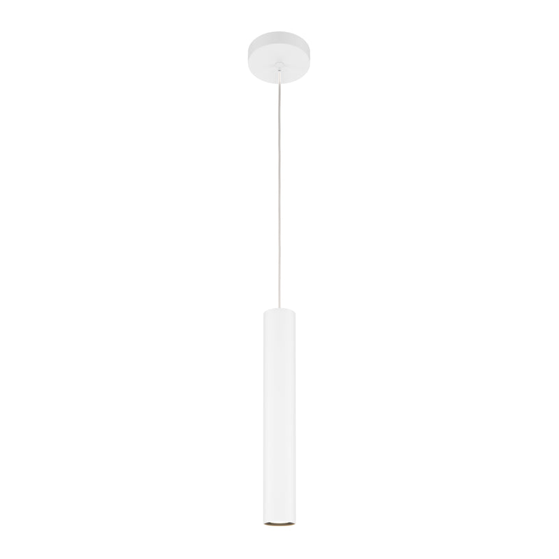 Maytoni Pro Focus 1L pendant lamp, white GU10 D 6cm