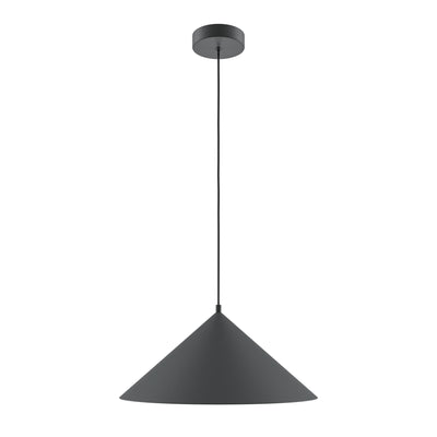 Maytoni Basic colors 1L pendant lamp, black E27 D 35cm