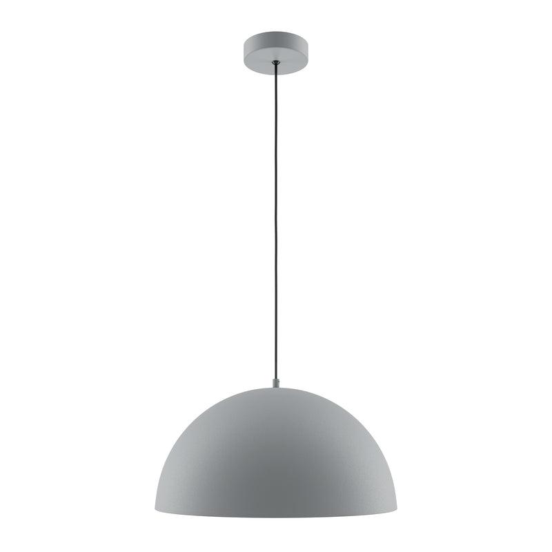 Maytoni Basic colors 1L pendant lamp, grey E27 D 35cm