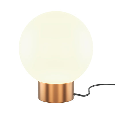 Maytoni Basic form 1L table lamp, gold E14 D 20cm