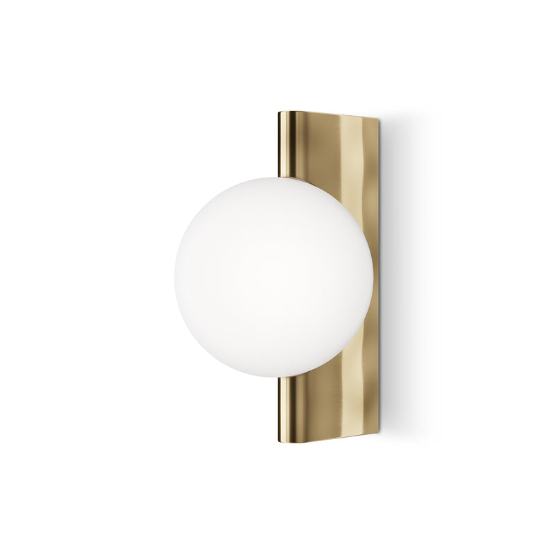 Maytoni Avant-garde 1L washer sconce lamp, brass G9 H 30cm