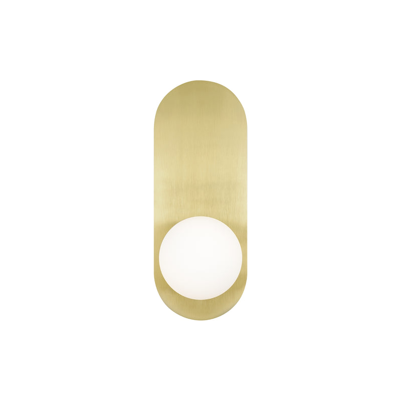 Maytoni Bao 1L accent wall lamp, gold G9 D 10cm