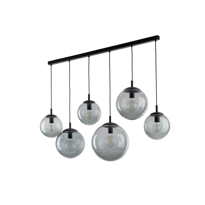 Mimax MONA 6L linear suspension pendant lamp E27 W 130cm