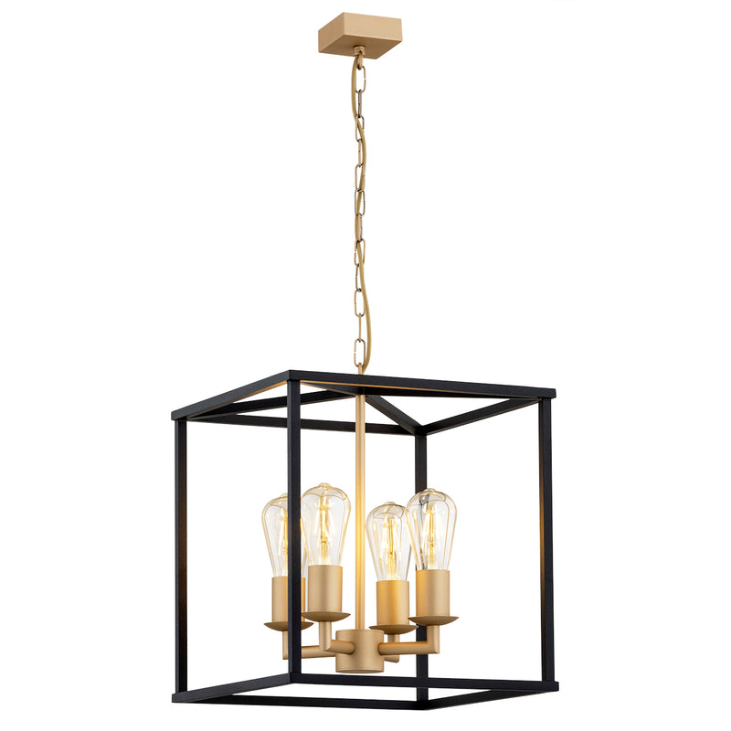 Argon Monzano 4L pendant lamp E27 H 140cm