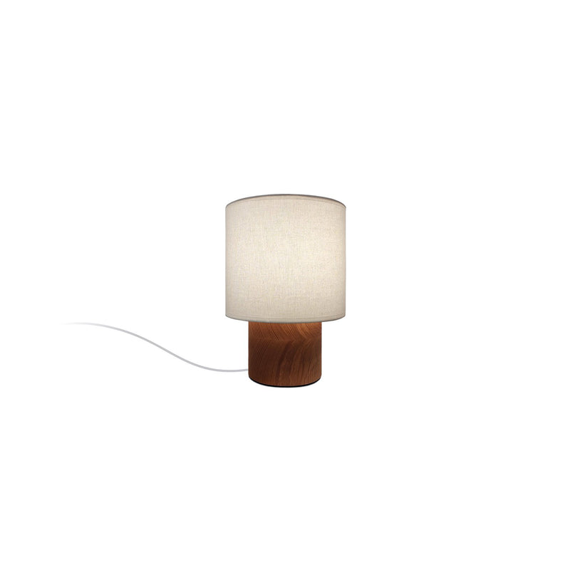 Table lamp Ineslam wood E27 