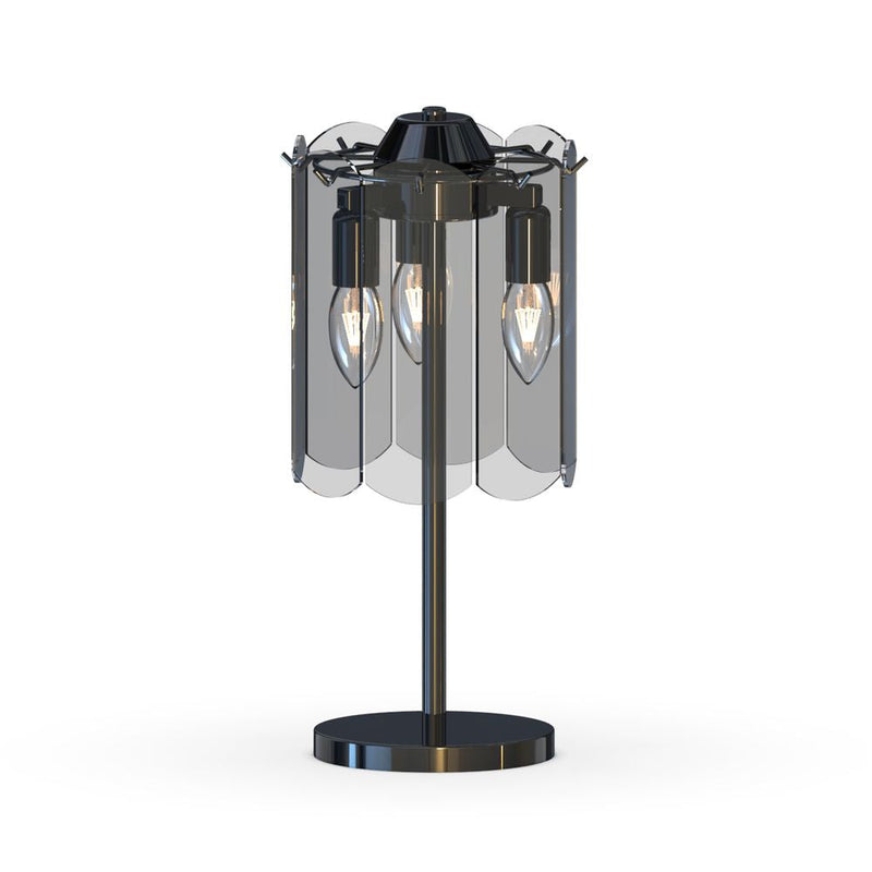 Table lamp Zumaline NIRA 3 x E14 40W metal black