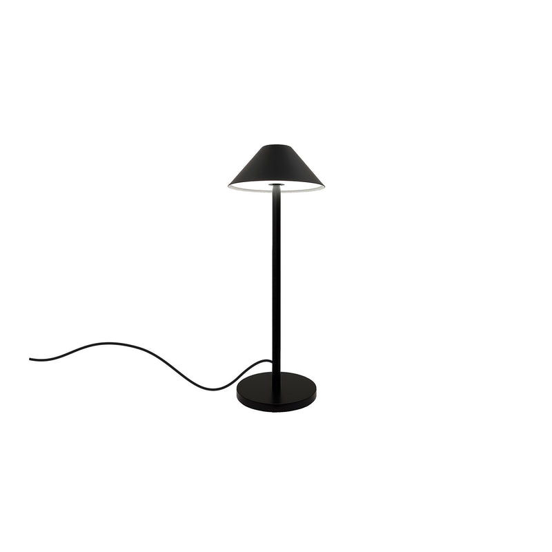 Table lamp Ineslam aluminium LED (SMD) black/white
