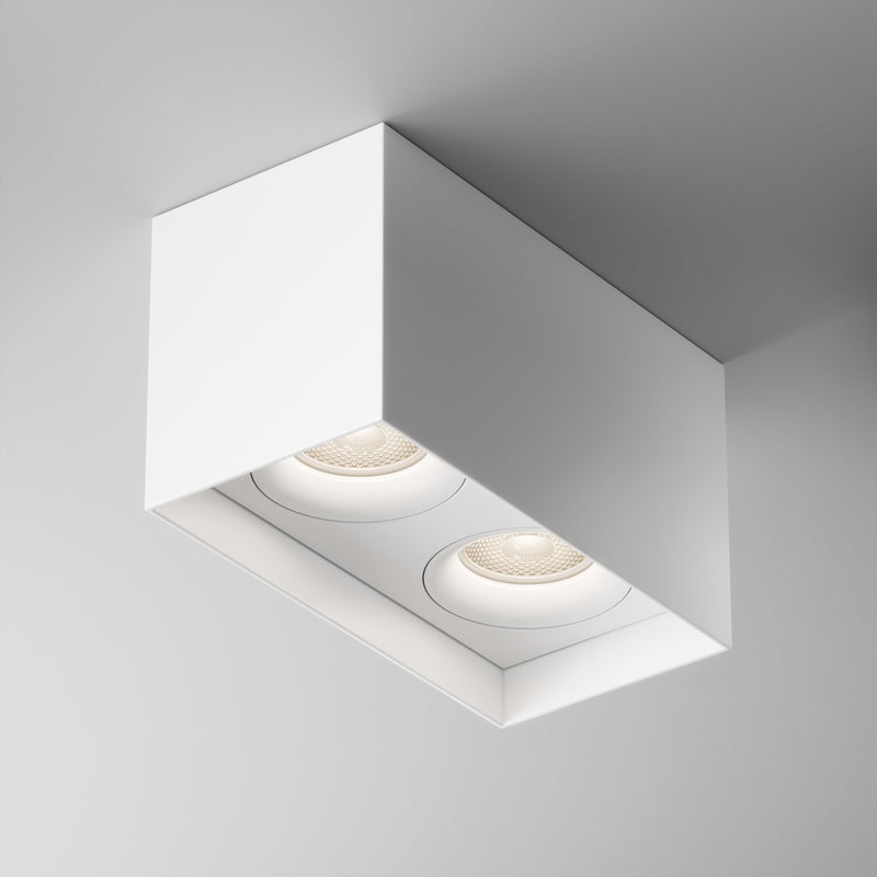 Maytoni Slim 2L ceiling spotlight GU10 H 11.5cm