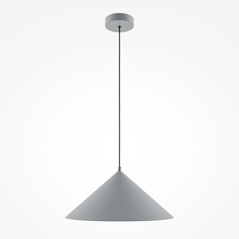 Maytoni Basic colors 1L pendant lamp, black E27 D 35cm