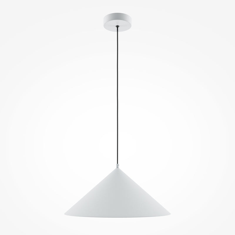 Maytoni Basic colors 1L pendant lamp, black E27 D 35cm