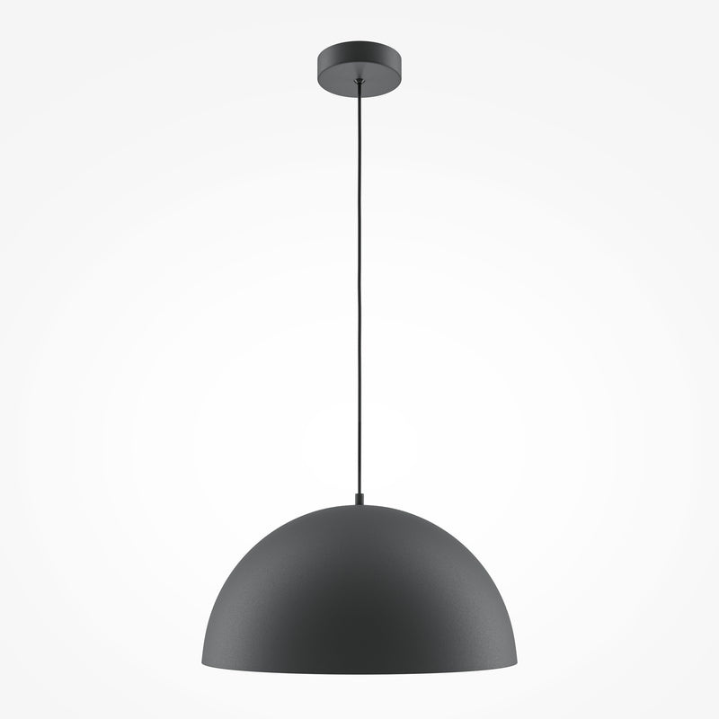 Maytoni Basic colors 1L pendant lamp, black E27 D 35cm