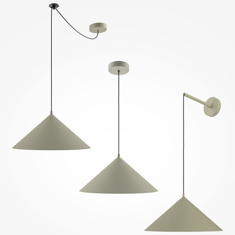 Maytoni Basic colors 1L pendant lamp, E27 D 35cm