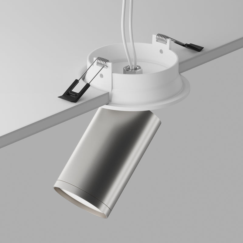 Maytoni FOCUS S 1L ceiling spotlight, white GU10 D 5.2cm