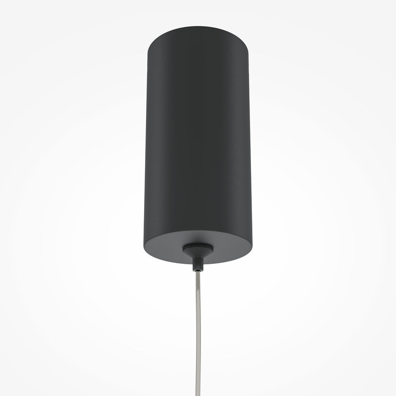 Maytoni Pro Shade 1L pendant lamp, black LED D 3cm