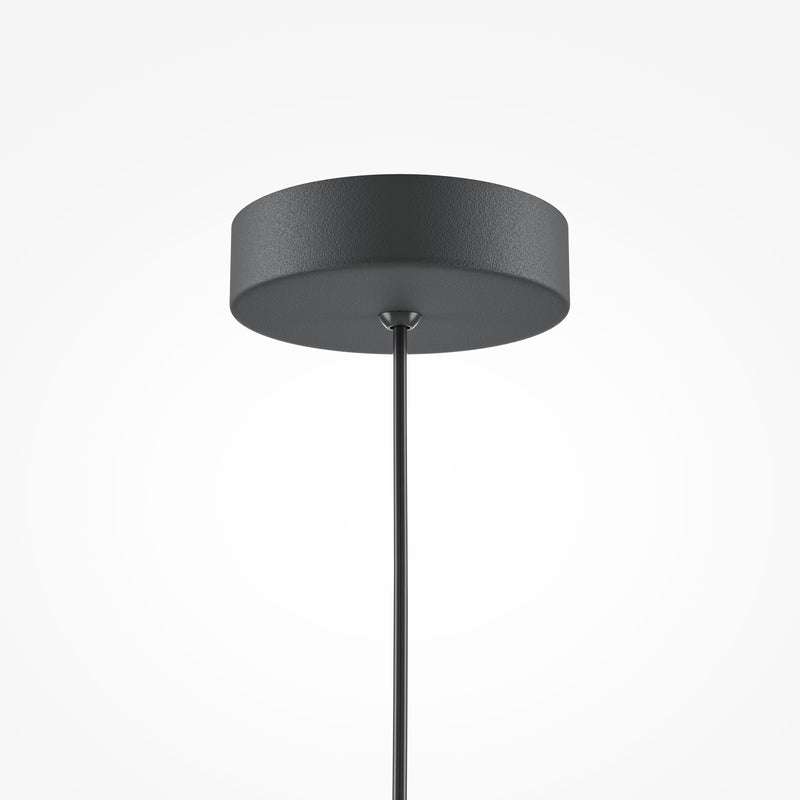 Maytoni Basic colors 1L pendant lamp, black E27 D 35cm