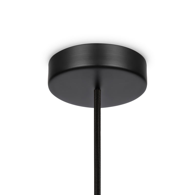 Maytoni Memory 1L pendant lamp, black E14 D 8cm