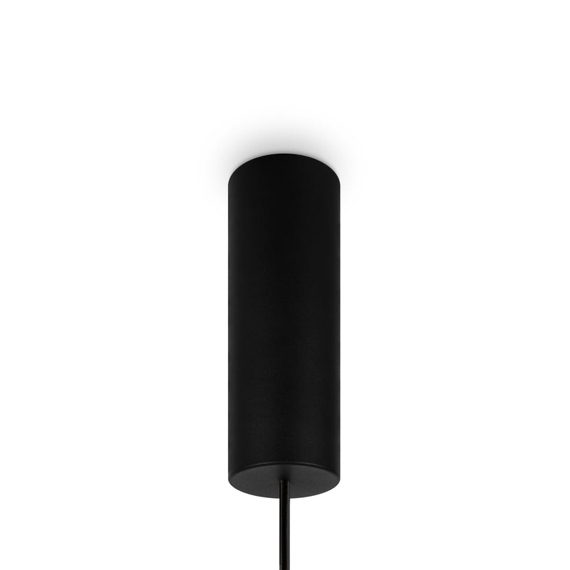 Lampada a sospensione Maytoni Bangkok 1L, LED nero D 40cm