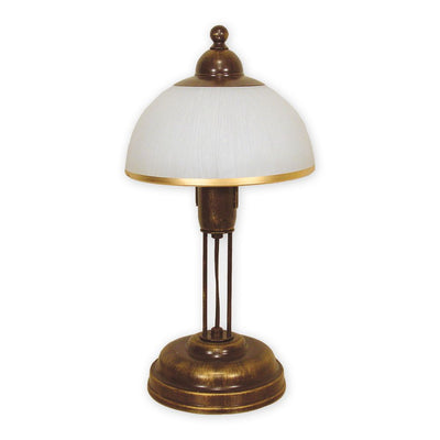 Table lamp Lemir Flex 1xE27 steel brown