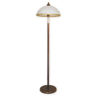 Floor lamp Lemir Flex 1xE27 steel brown