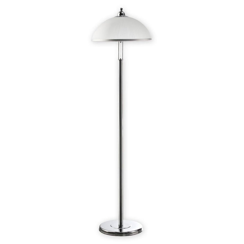 Floor lamp Lemir Flex 1xE27 steel chrome