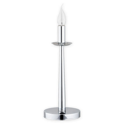 Table lamp Lemir Kapra 1xE14 steel chrome