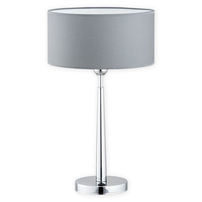 Table lamp Lemir Orso 1xE27 steel chrome