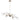 Chandelier Lemir Nol 6xE14 steel patina