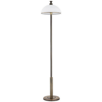 Floor lamp Lemir Lambda 1xE27 steel/zamak patina
