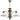 Chandelier Lemir Pelion 3xE27 steel patina