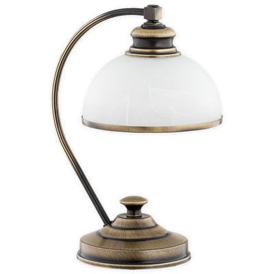 Table lamp Lemir Pelion 1xE27 steel patina