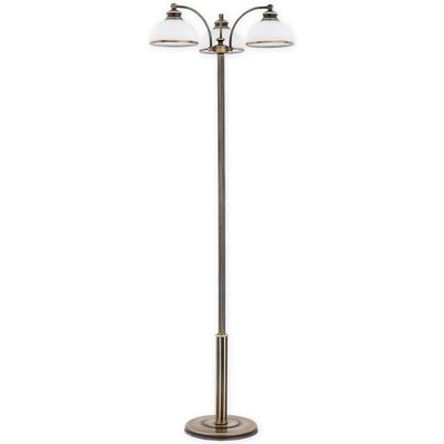 Floor lamp Lemir Pelion 3xE27 steel patina