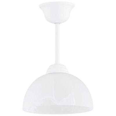 Pandant lamp Lemir Frella 1xE27 steel matt white