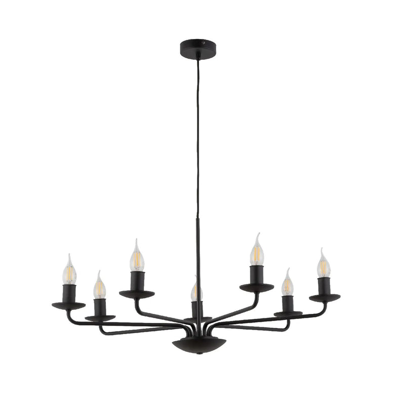 Mimax ODINE 7L chandelier E14 D 72cm