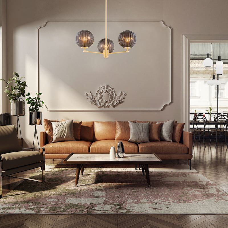 Argon Paloma 3L chandelier E14 H 74cm