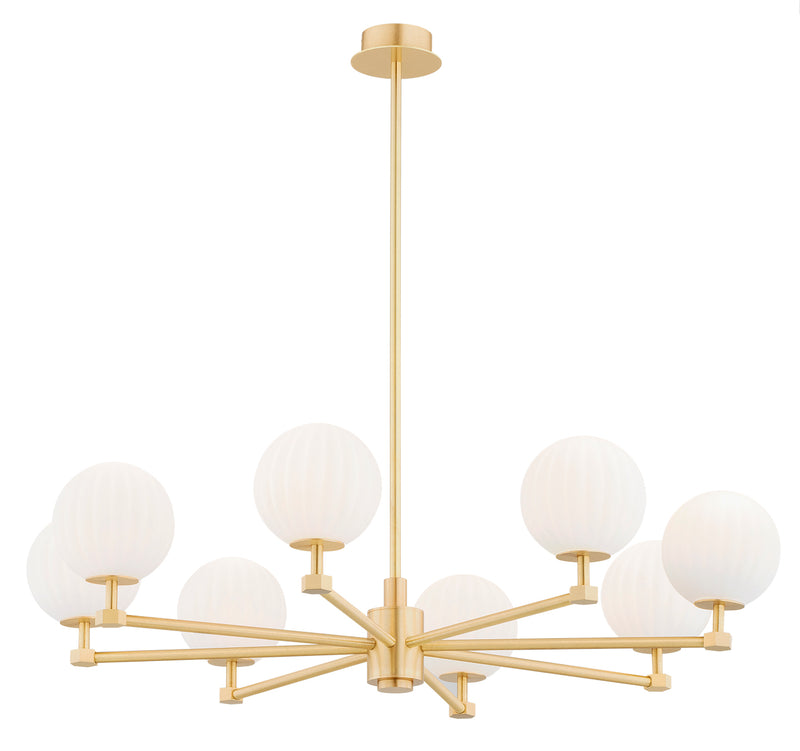 Argon Paloma 8L chandelier E14 H 74cm