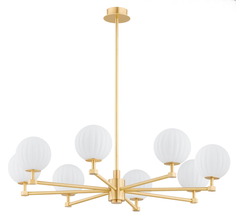 Argon Paloma 8L chandelier E14 H 74cm