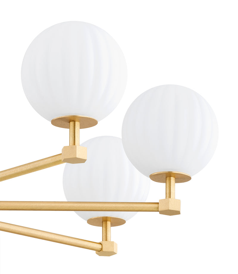 Argon Paloma 8L chandelier E14 H 74cm