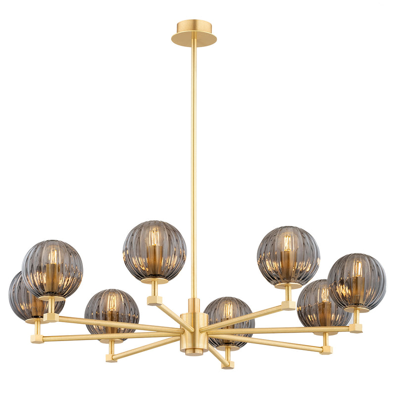 Argon Paloma 8L chandelier E14 H 74cm