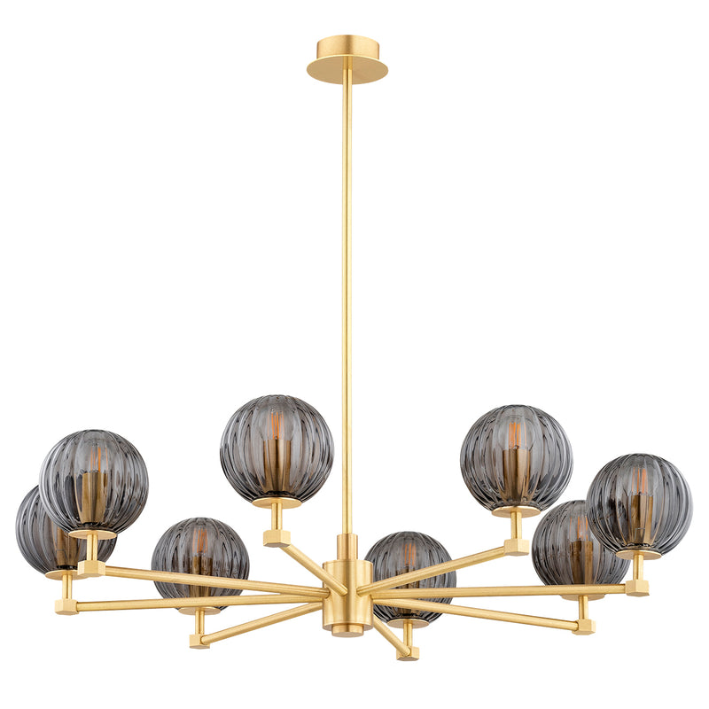 Argon Paloma 8L chandelier E14 H 74cm