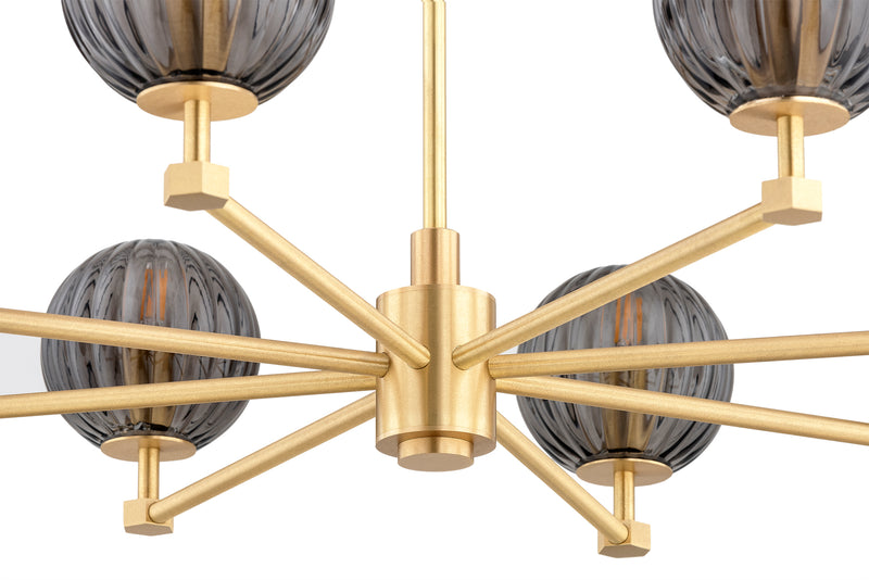 Argon Paloma 8L chandelier E14 H 74cm