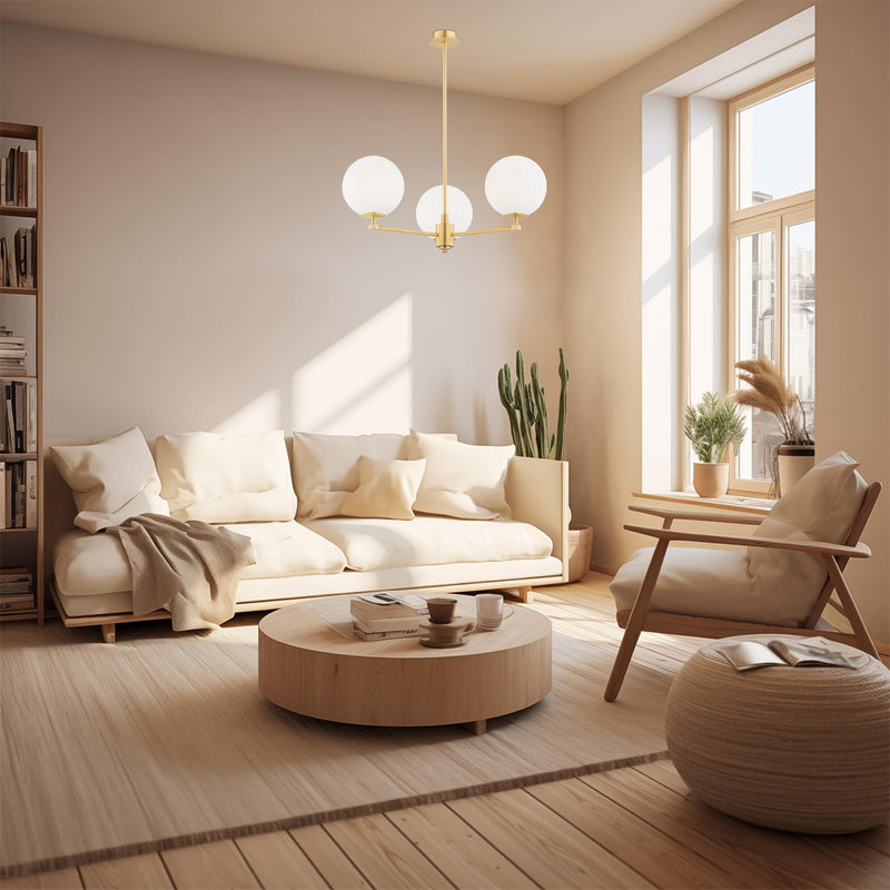 Argon Paloma 3L chandelier E14 H 74cm