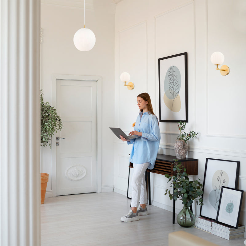 Argon Paloma 1L pendant lamp E27 H 148cm