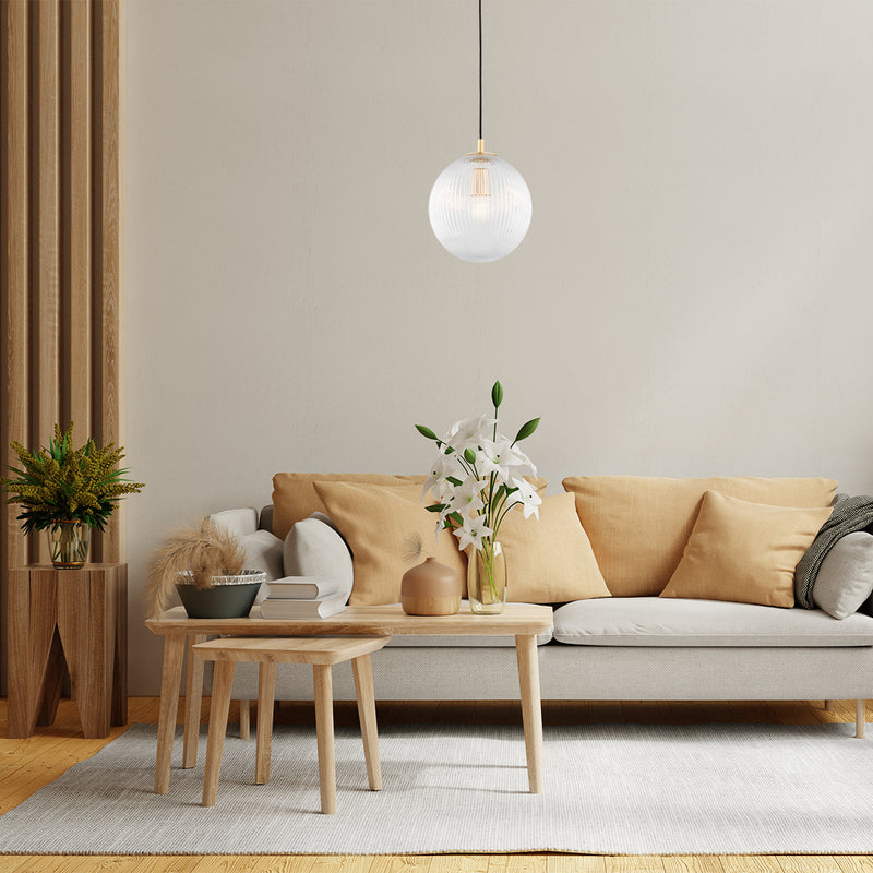 Argon Paloma 1L pendant lamp E27 H 148cm